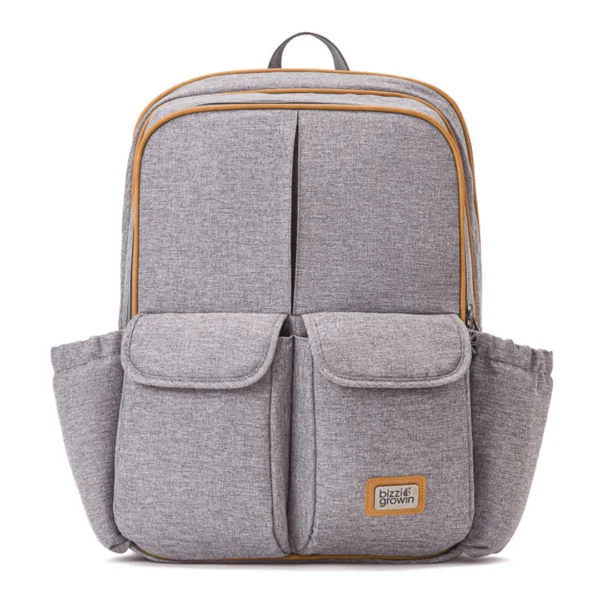 Bizzi Growin RucPODÂ® Pusletaske og rejseseng  -  Windsor Grey