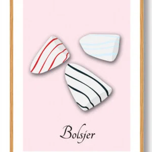 Bolsjer - plakat (Størrelse: XS - 15x21cm (A5))