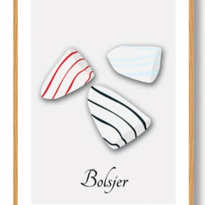 Bolsjer - plakat (Størrelse: XS - 15x21cm (A5))