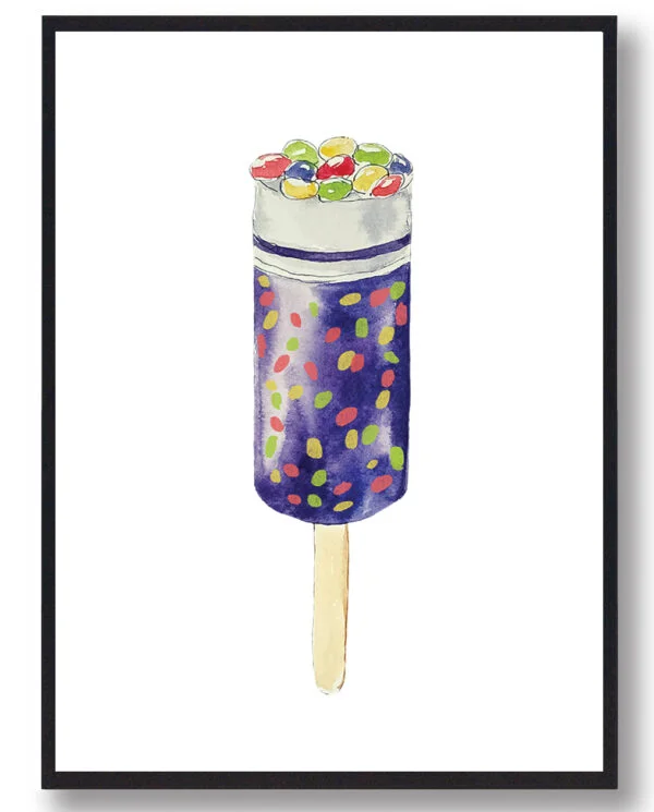 Smarties is - håndtegnet plakat (Størrelse: L - 50x70cm (B2))