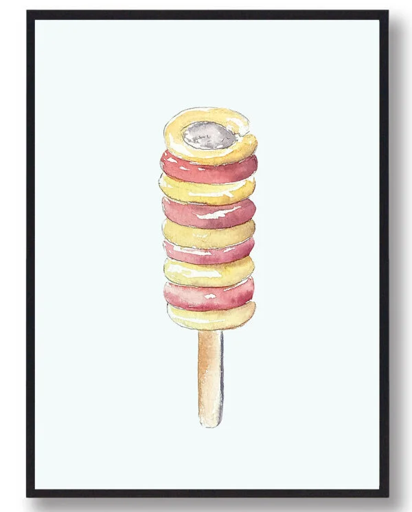 Twister is - håndtegnet plakat (Størrelse: S - 21x29,7cm (A4))