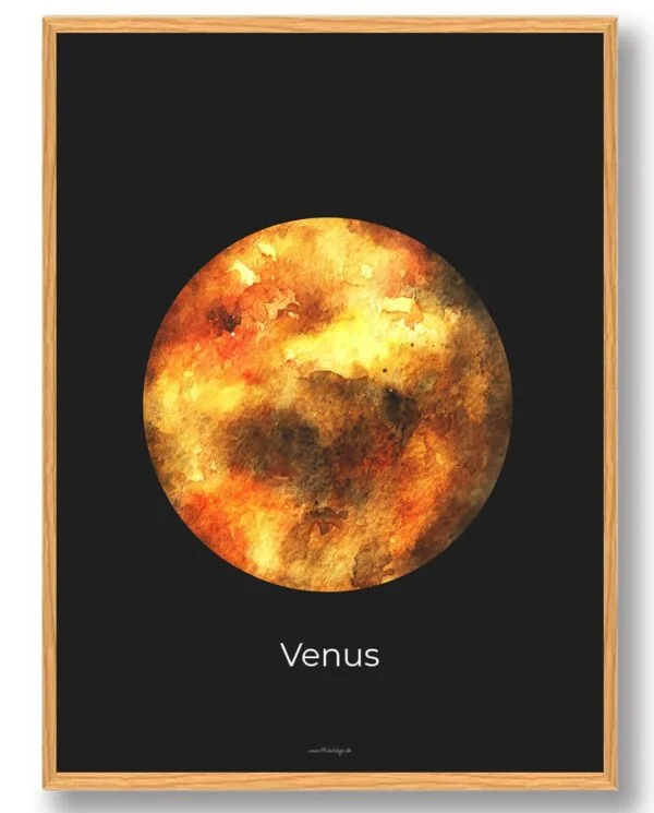 Venus - rumplakat (Størrelse: M - 30x40cm)