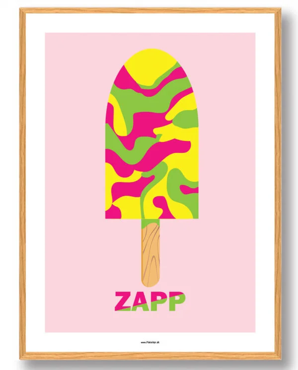 Zapp - plakat (Størrelse: M - 30x40cm)