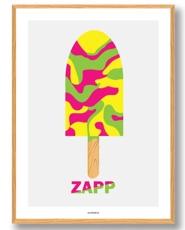 Zapp - plakat (Størrelse: M - 30x40cm)
