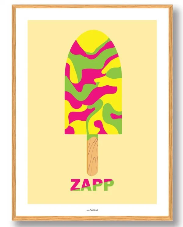 Zapp - plakat (Størrelse: M - 30x40cm)