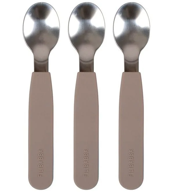 Filibabba Silikone Skeer 3-Pak - Warm Grey