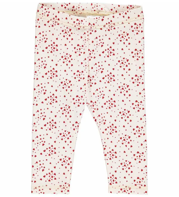 Müsli Leggings - Love Buttercream/Berry Red