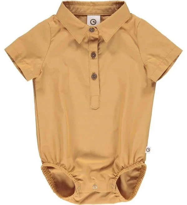 Müsli Skjortebody k/æ - Poplin - Cinnamon