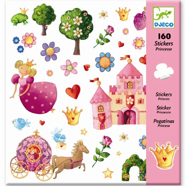 Djeco Klistermærker Prinsesse Marguerite