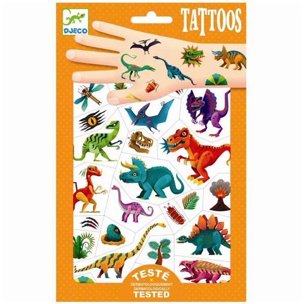 Djeco Tattoos Dinosaurus