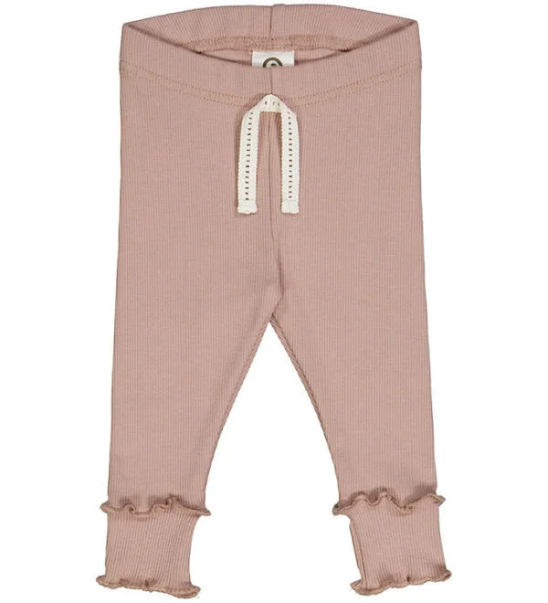 Müsli leggings - Cozy Me Rib - Rose Wood
