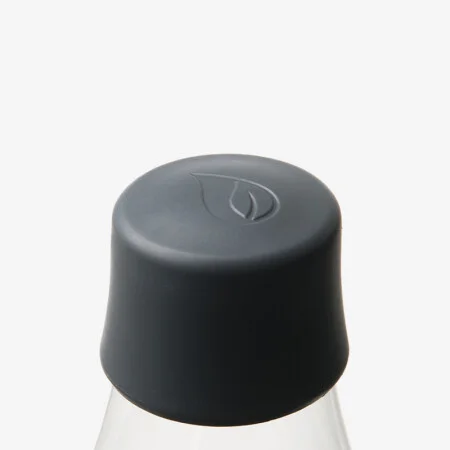 Låg til Retap vandflaske - Grey