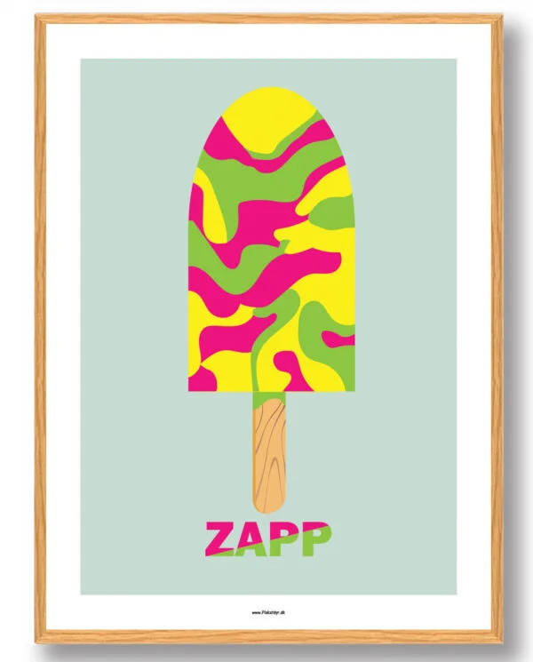 Zapp - plakat (Størrelse: M - 30x40cm)