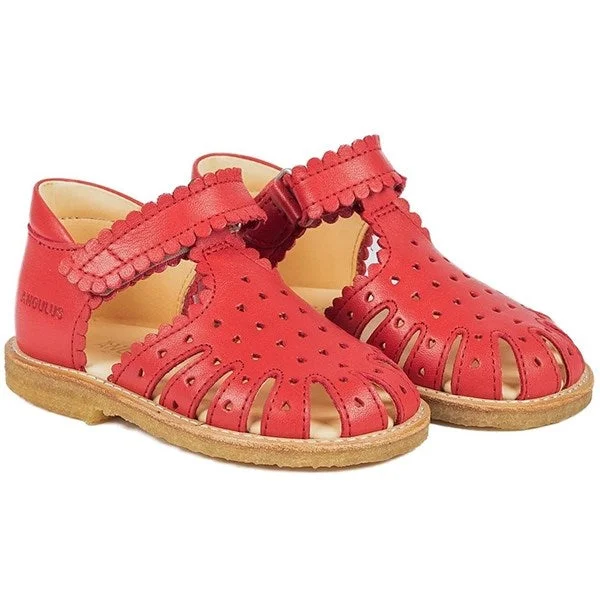 Angulus Begyndersandaler Red - Str. 25