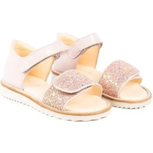 Angulus Sandaler Pale Rose/Rose Glitter - Str. 32