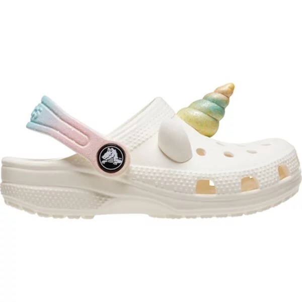 Crocs Classic IAM Rainbow UnicornCgT Chalk - Str. 19-20