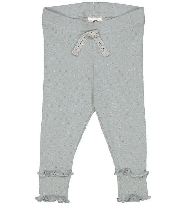 Müsli Leggings - Pointelle - Jasmin Blue