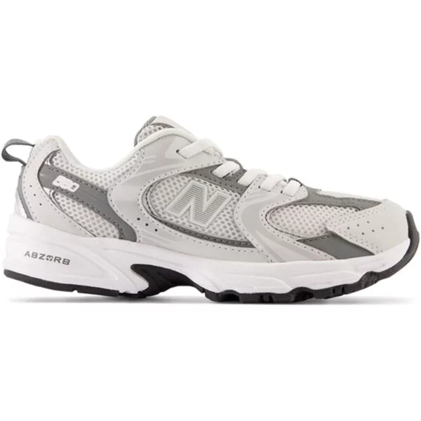 New Balance 530 Kids Bungee Lace Pre Grey Matter - Str. 28