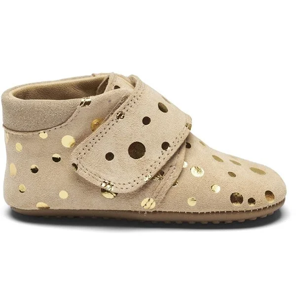 Pom Pom Futter Velcro Beige/Gold Dots - Str. 20