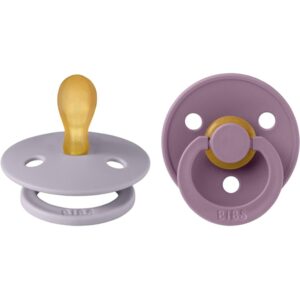 Bibs Colour Latex Symmetriske Sutter 2-pak Fossil Grey/Mauve - Str. 1