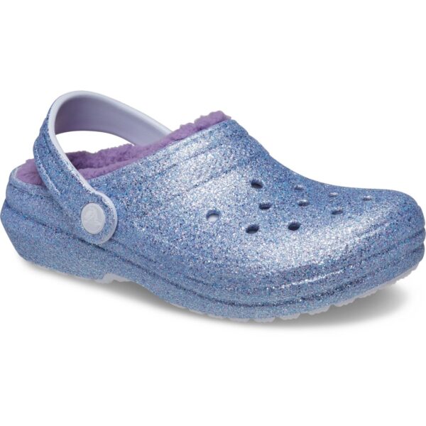 Crocs Frosted Glitter Classic Lined Glitter Clog - Str. 23-24