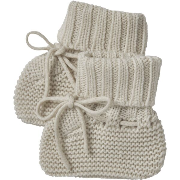 FUB Ecru Baby Boots Futter - Str. 68-74