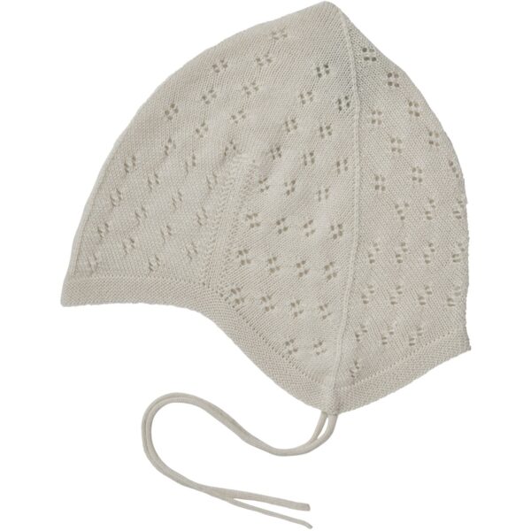 FUB Ecru Baby Pointelle Hat - Str. 68-74