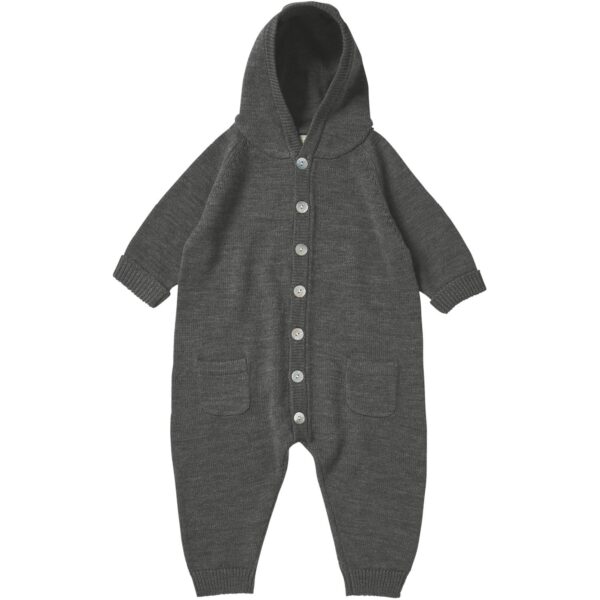 FUB Grey Melange Baby Heldragt - Str. 56-62