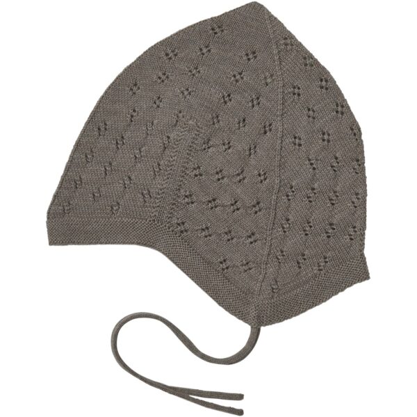 FUB Hazel Melange Baby Pointelle Hat - Str. 68-74