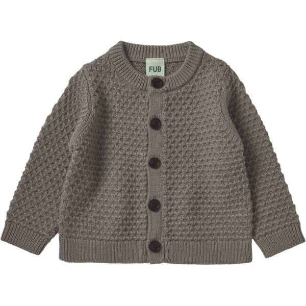 FUB Hazel Melange Baby Structure Cardigan - Str. 62