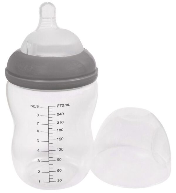 Filibabba Sutteflaske - 270 ml - Mørkegrå