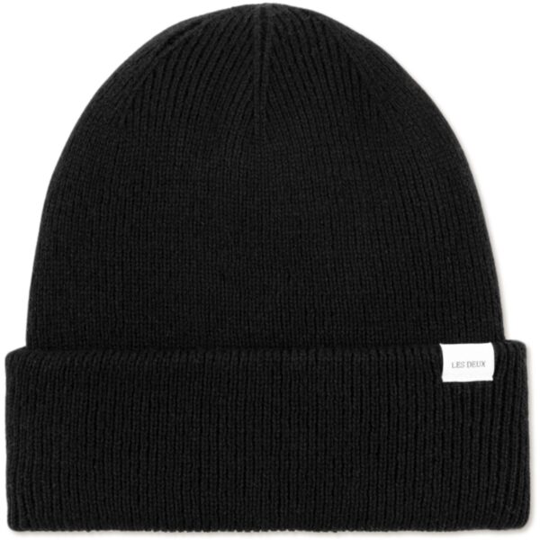 Les Deux Kids Black Wayne Wool Beanie Kids - Str. One Size