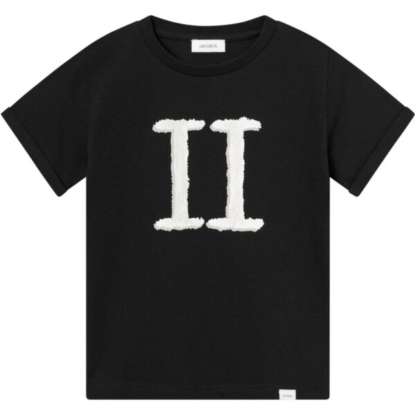 Les Deux Kids Black/Ivory Hand Drawn Encore T-Shirt Kids - Str. 146-152