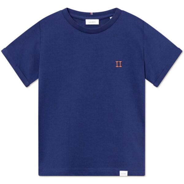 Les Deux Kids Blueprint/Orange Nørregaard T-Shirt Kids - Seasonal - Str. 110-116