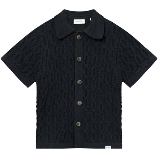 Les Deux Kids Dark Navy Garret Striktrøje - Str. 122-128