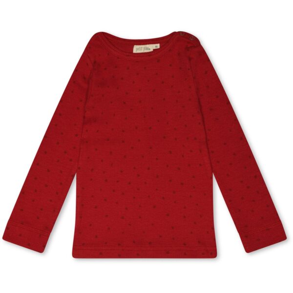 Petit Piao Chili Pepper Dot Bluse Modal - Str. 104