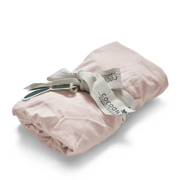Betræk til kapok babynest - Flamingo pink